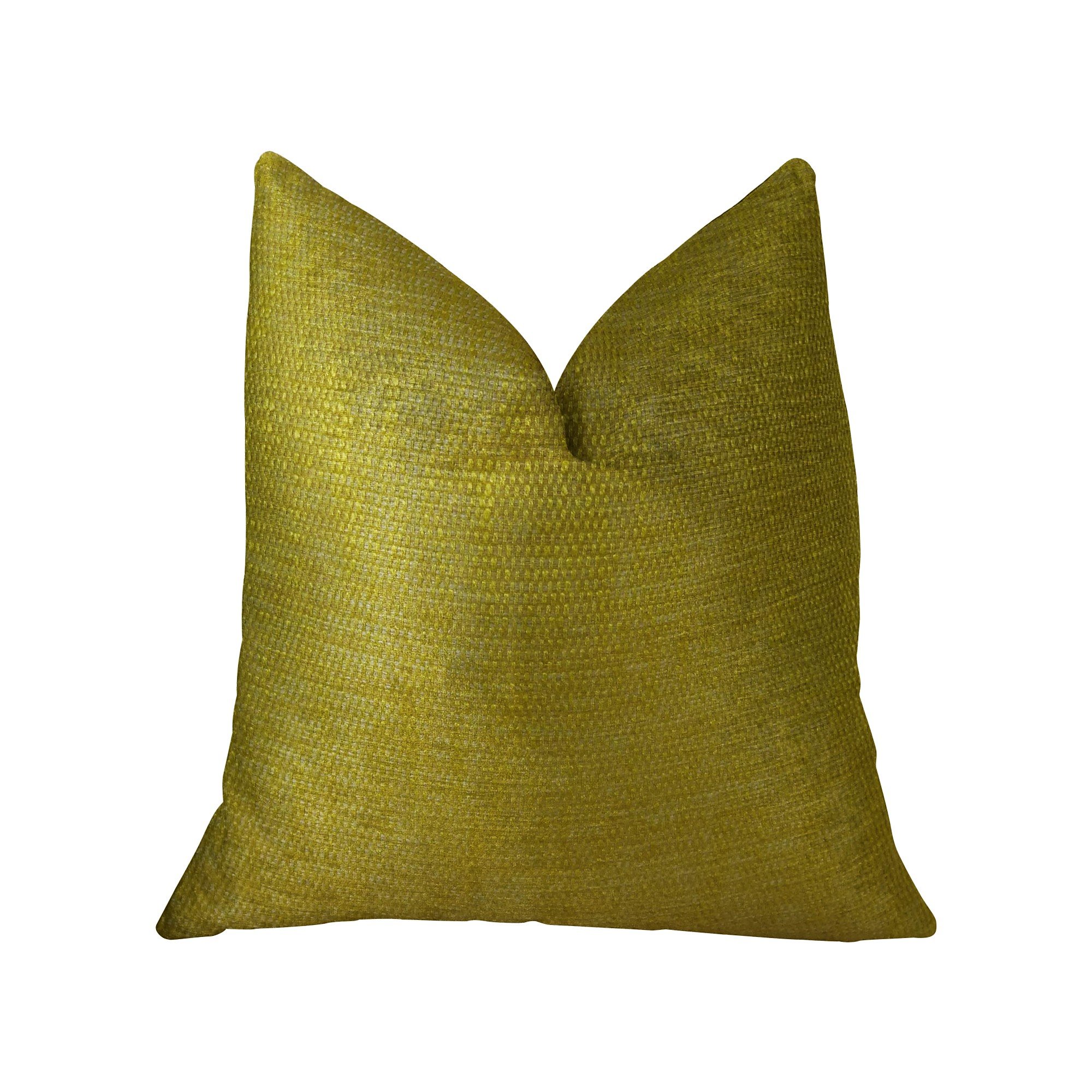 Plutus Deep Lemongrass Handmade Luxury Pillow - 22