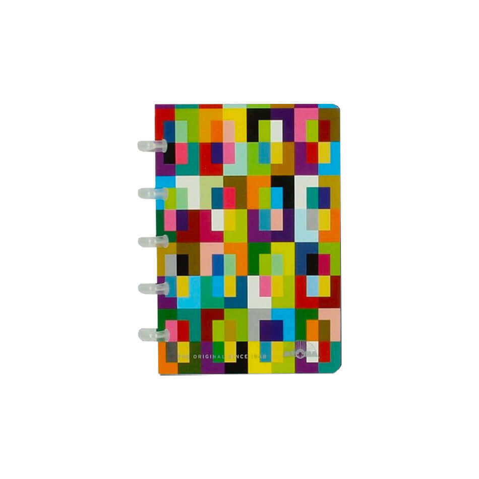Atoma Abstract Notebook - 95 x 140mm Refillable Notebook with Durable Cover for Journaling, Sketching & Note Taking - Perfect for Office, School & Travel Use