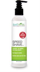 BodyVerde Speed Shave 236ml - Fast & Smooth Shaving Cream for Men - Perfect for Quick Morning Shaves & Travel