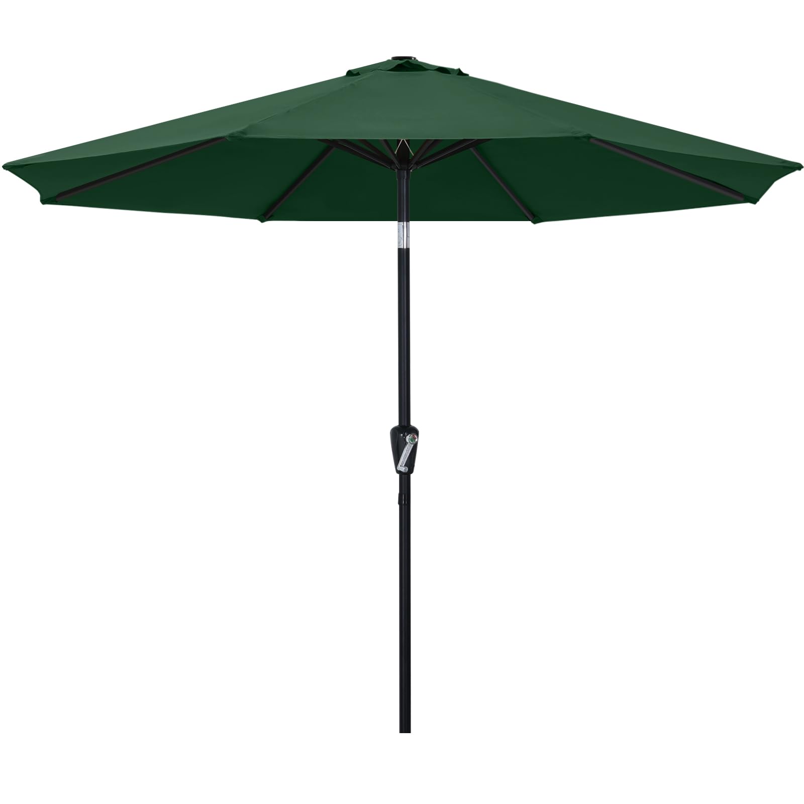 10FT Waterproof Patio Umbrella with Tilt & Crank - UV Protection for Pool, Garden & Backyard