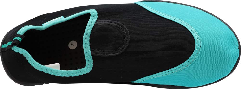 NORTY Wave Aqua Socks for Women - Lightweight Quick-Dry Water Shoes for Swimming, Beach, Surfing & Pool Activities - Non-Slip Sole for Wet Surfaces