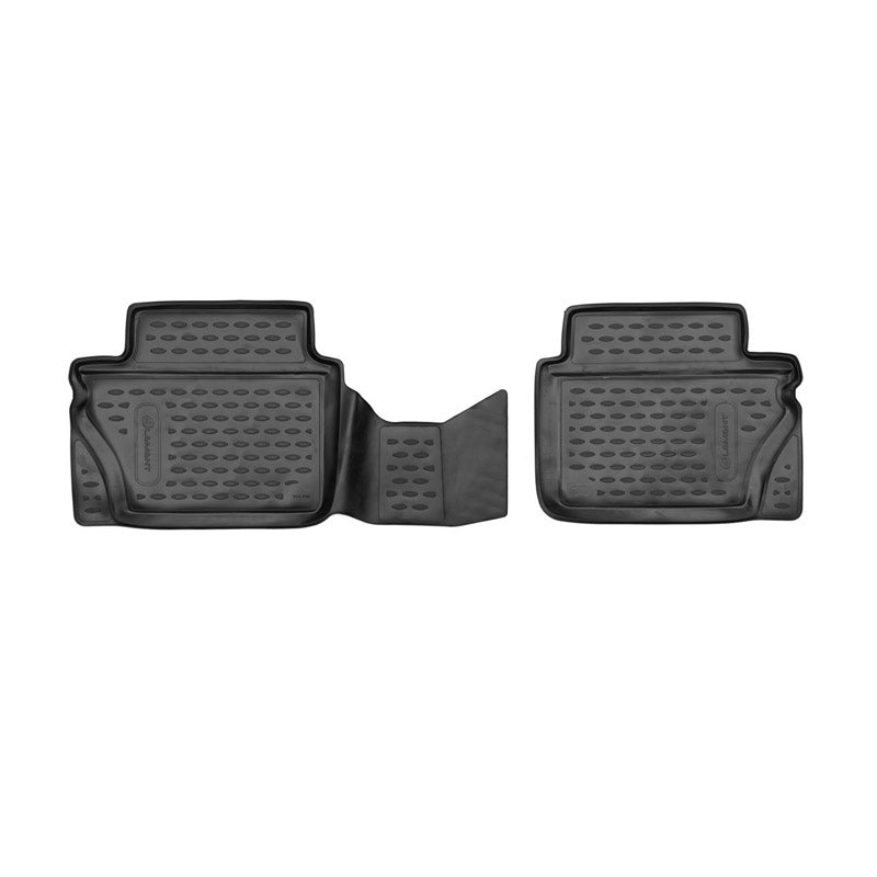 Premium 3D Rubber Floor Mats for BMW X5 F15 (2013-2017) - 2nd Row Custom Fit Car Mats - Waterproof & Durable Protection - Perfect for All-Weather Use, Family Trips, and Off-Road Adventures