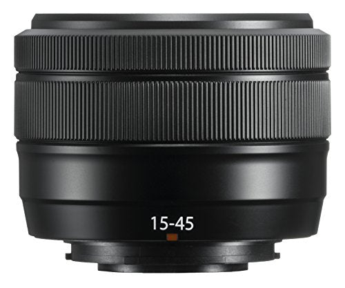 Fujinon XC 15-45mm F3.5-5.6 OIS PZ Zoom Lens for Fujifilm X Series Cameras - Black | Perfect for Travel, Street & Portrait Photography