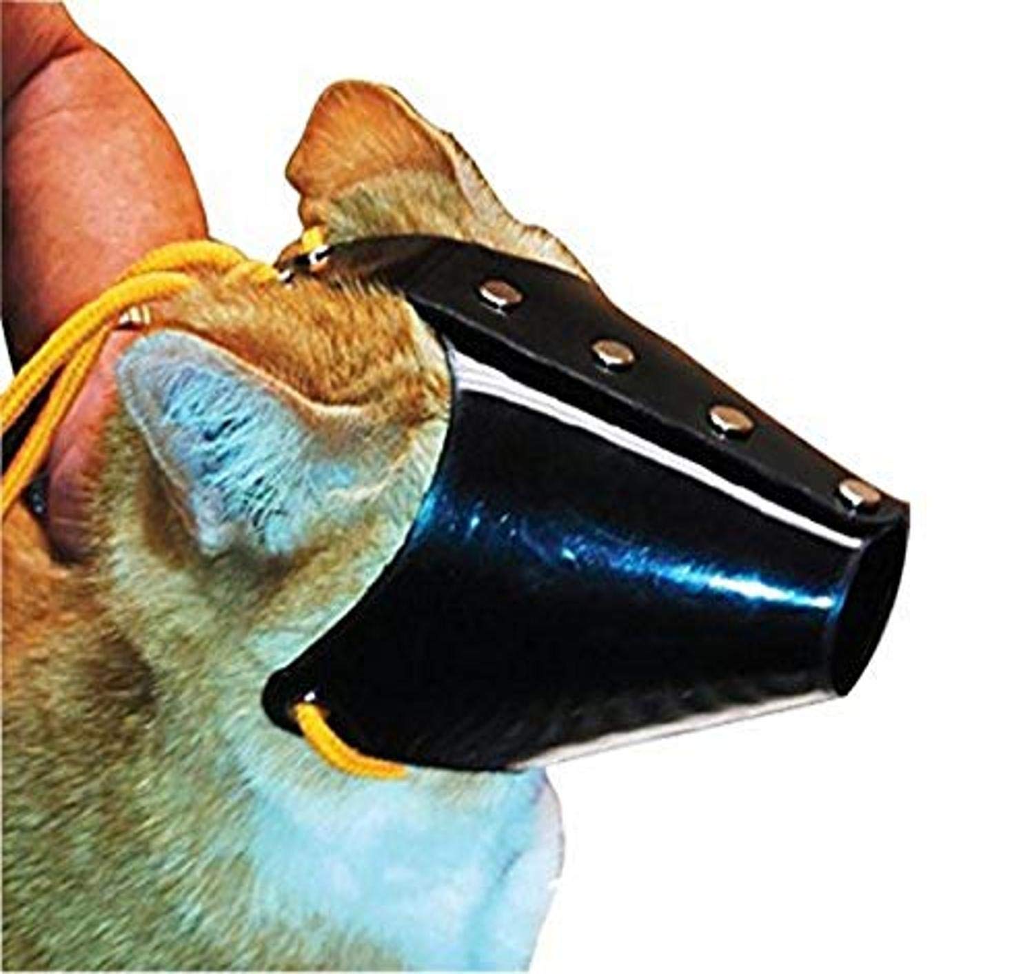 Jorvet Premium Cat Muzzle - Soft & Comfortable Standard Size for Safe Grooming, Vet Visits & Travel - Gentle Restraint Solution for Anxious Cats