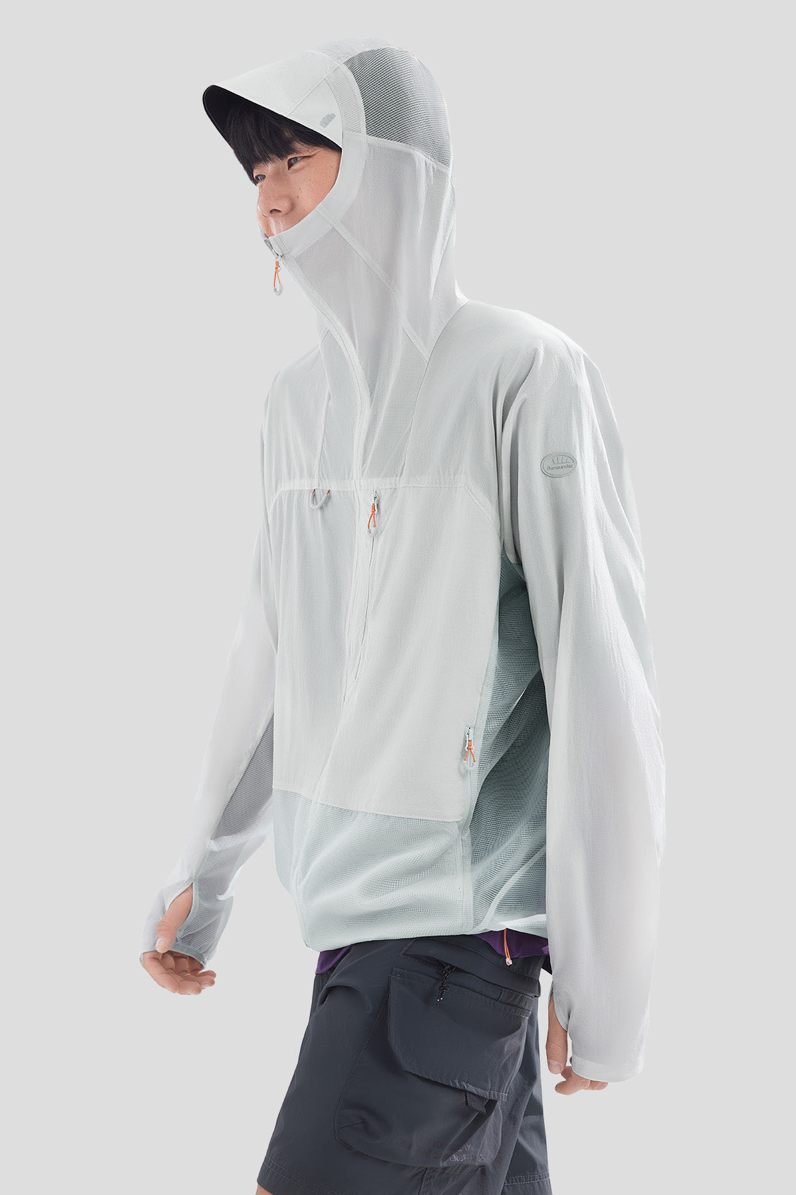 Men's Lightweight Breathable Packable Sun Protection Jacket UPF50+ - Perfect for Hiking, Travel & Outdoor Activities