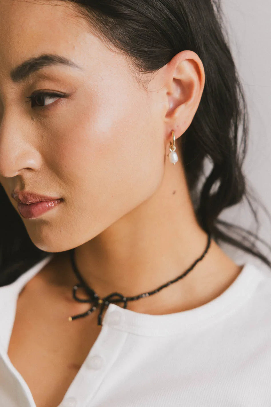 Masey Hoop Earrings for Women - 14K Gold Plated Stainless Steel Circle Earrings - Hypoallergenic & Tarnish Resistant - Perfect for Everyday Wear, Parties & Gifts