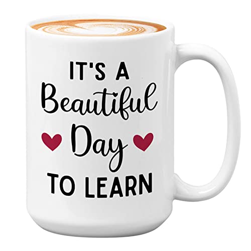 it's a beautiful day to learn White