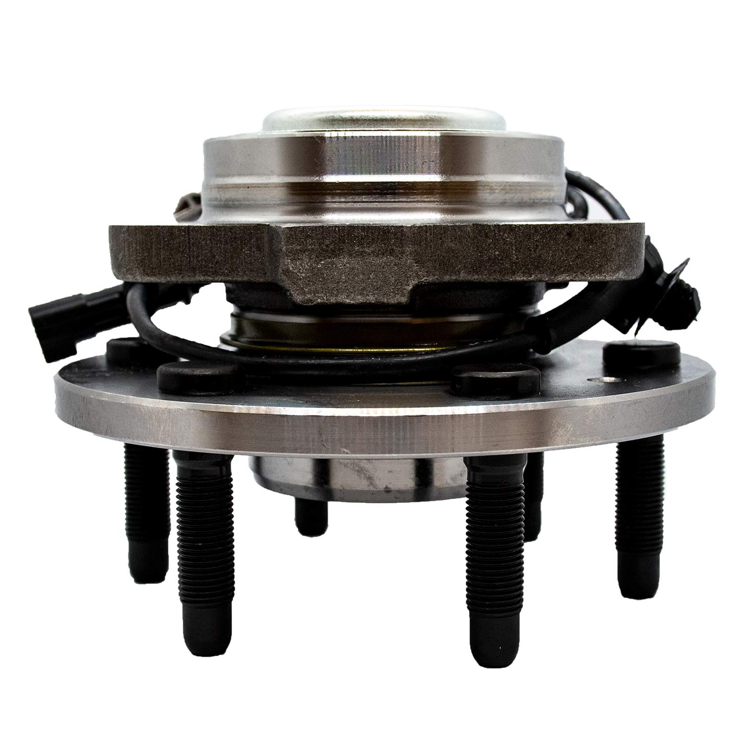 [Set of 2] Longgo 515159 Front Wheel Hub & Bearing Assembly - Compatible with 4x2 RWD Chevy/GMC Models: Escalade, Silverado 1500, Suburban, Tahoe, Sierra 1500, Yukon (2007-2014) | Durable Replacement for Smooth Ride & Off-Road Performance
