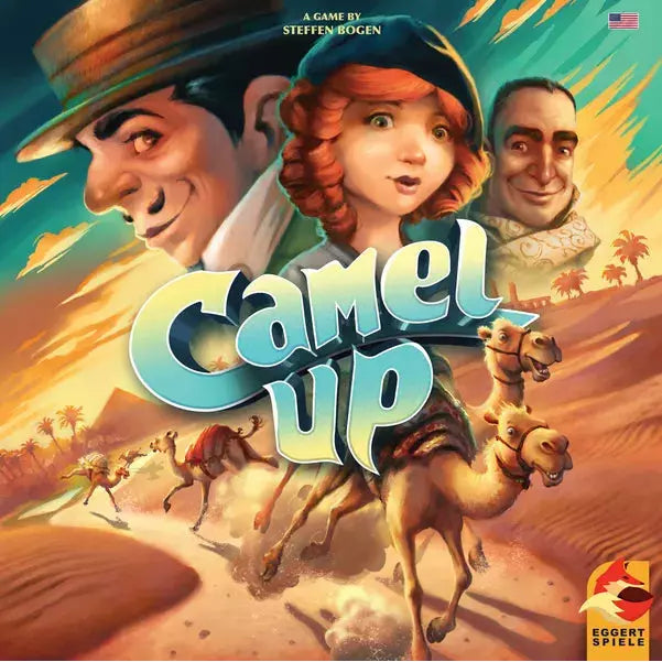 Camel Up Board Game - Fun Family Strategy Game for Kids & Adults - Perfect for Game Nights, Parties & Family Gatherings