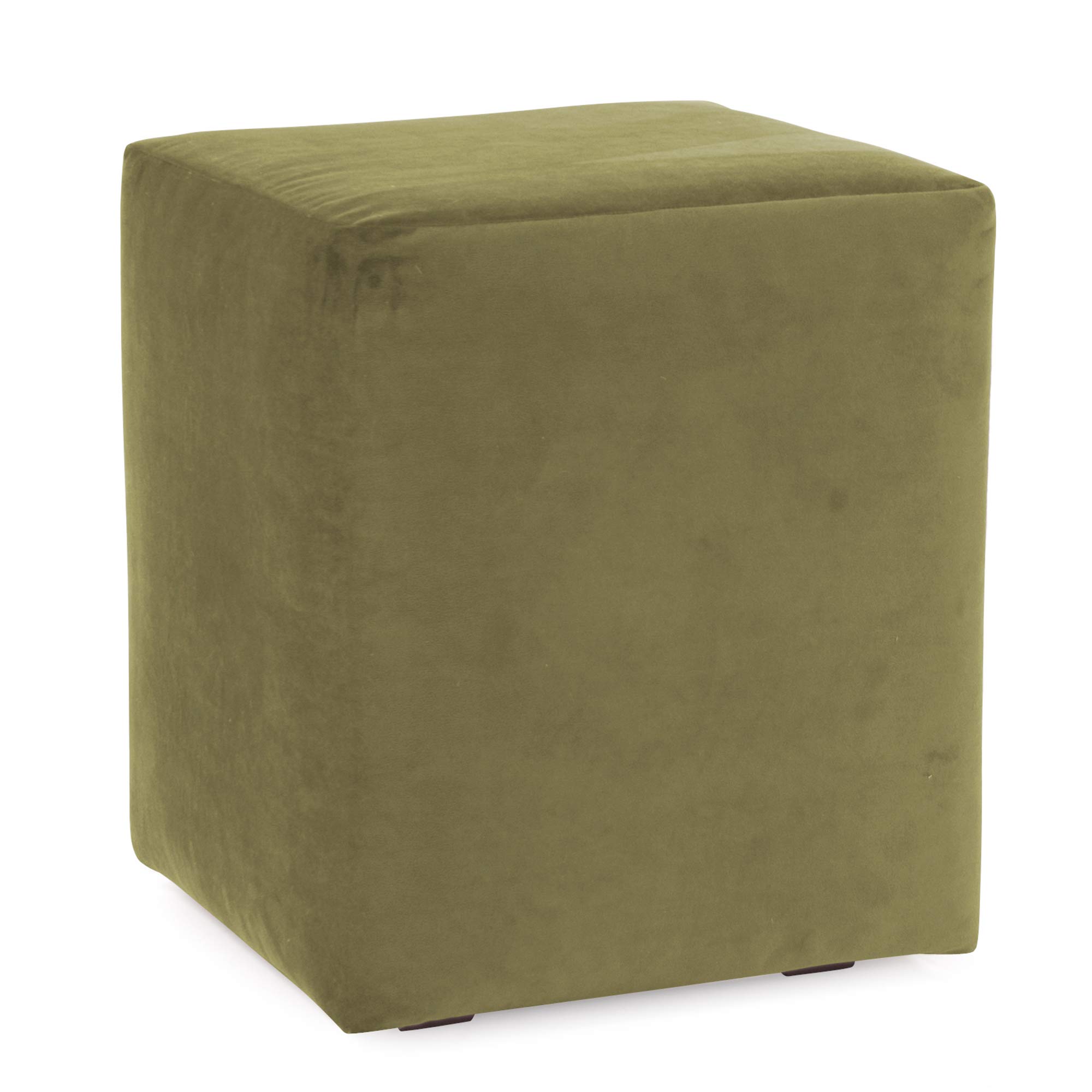 Howard Elliott Universal Cube Ottoman Replacement Slipcover - 100% Polyurethane Fabric, Fits Most Cube Ottomans (Ottoman Not Included) - Perfect for Living Room, Bedroom & Office Decor