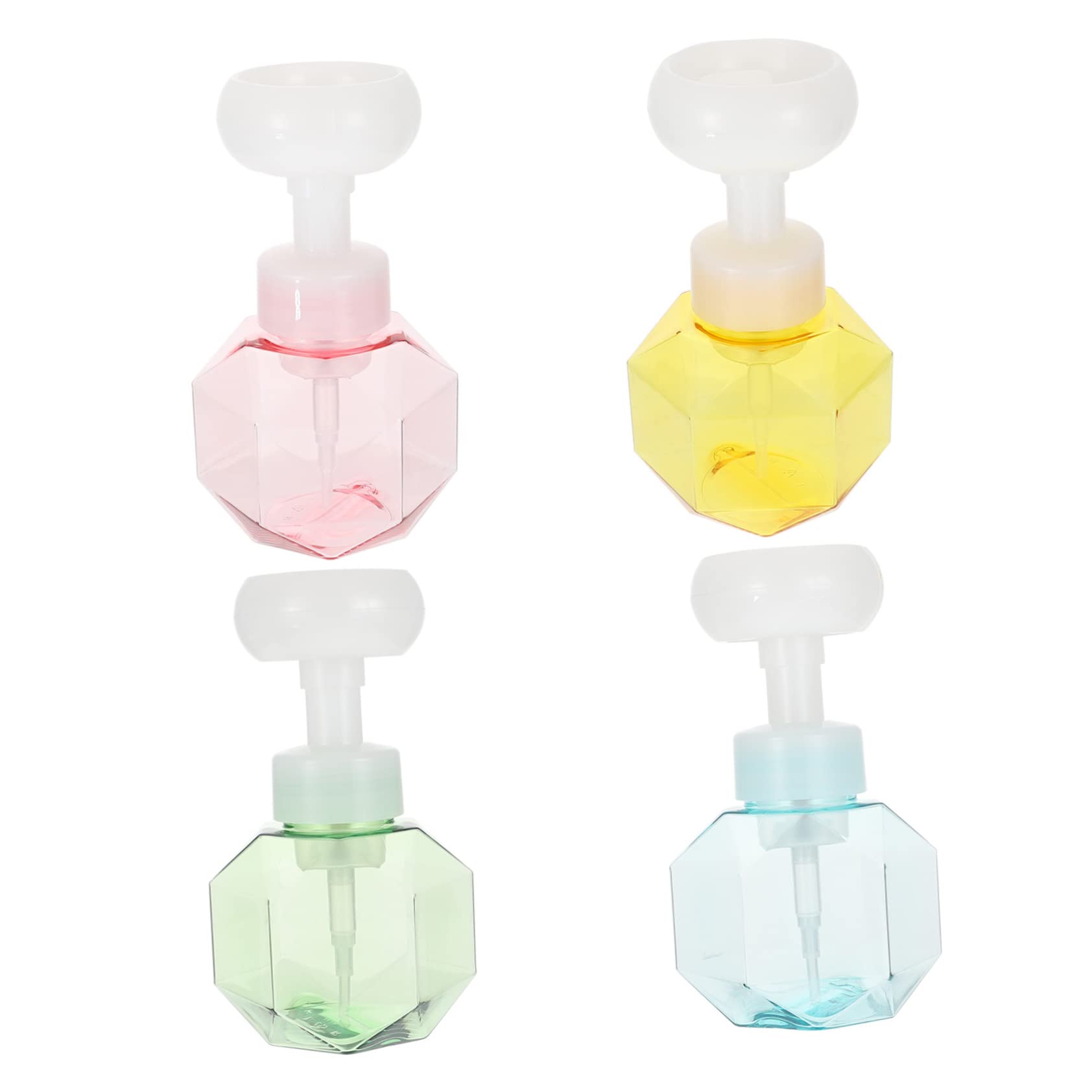 Pink Bubble Foaming Soap Dispenser - Compact & Stylish Hand Soap Bubbler Tool for Bathroom, Kitchen & Kids' Playtime