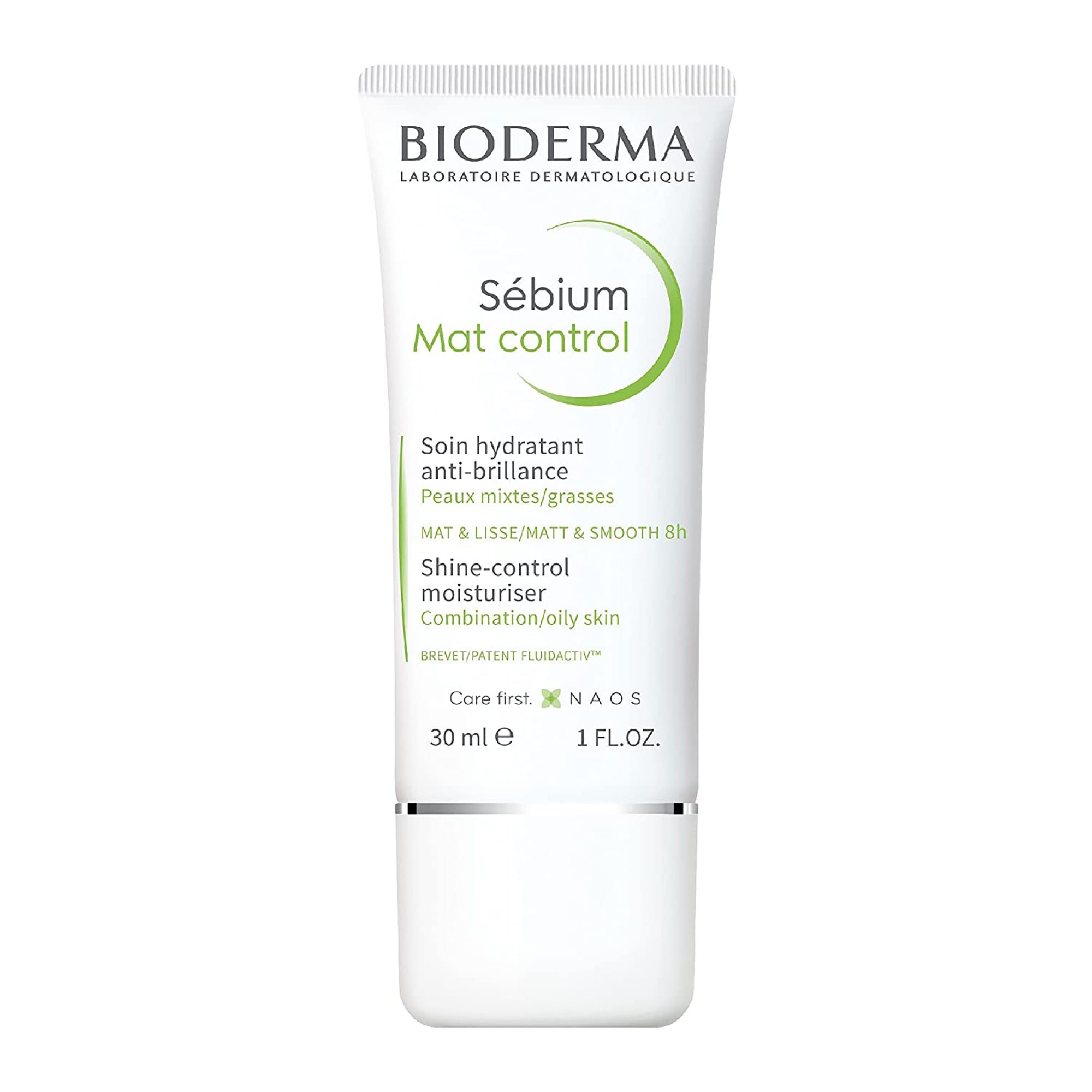 Bioderma Sebium Mat Control - Oil-Free Mattifying Moisturizer for Oily & Acne-Prone Skin | Daily Face Cream for Shine Control & Hydration | Perfect for Morning Skincare Routine & Makeup Base