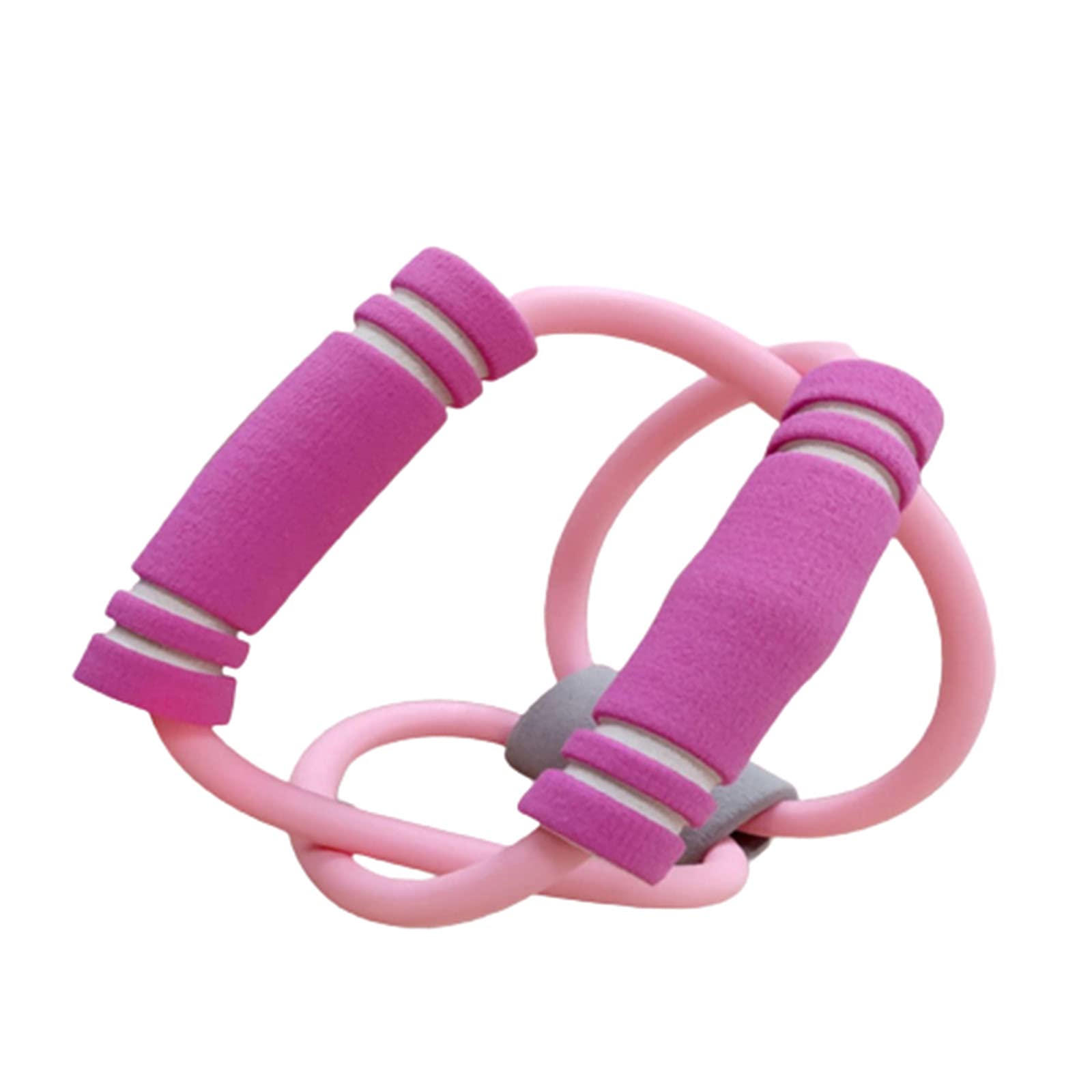8-Shape Resistance Bands with Padded Handles - Home Gym Equipment for Strength Training, Yoga, Pilates, Pull Ups & Stretching - Perfect for Arms, Chest, Shoulder Workouts at Home or Gym