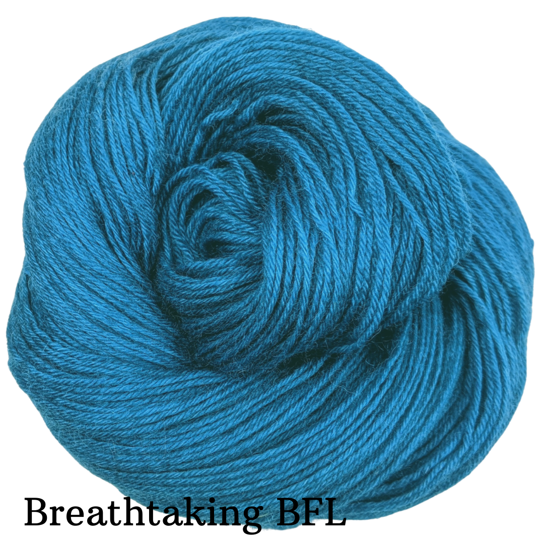 Knitcircus Yarns Fly Me To The Moon Semi-Solid Yarn Skeins - Premium Ready-to-Ship Knitting & Crochet Yarn for Sweaters, Scarves & DIY Crafts