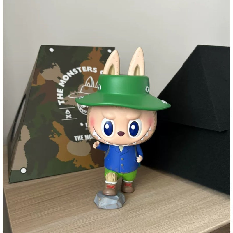 Labubu The Monsters Camping Figurine - Limited Edition Collectible Toy for Anime Fans | Perfect for Home Display, Office Decor & Gift Giving