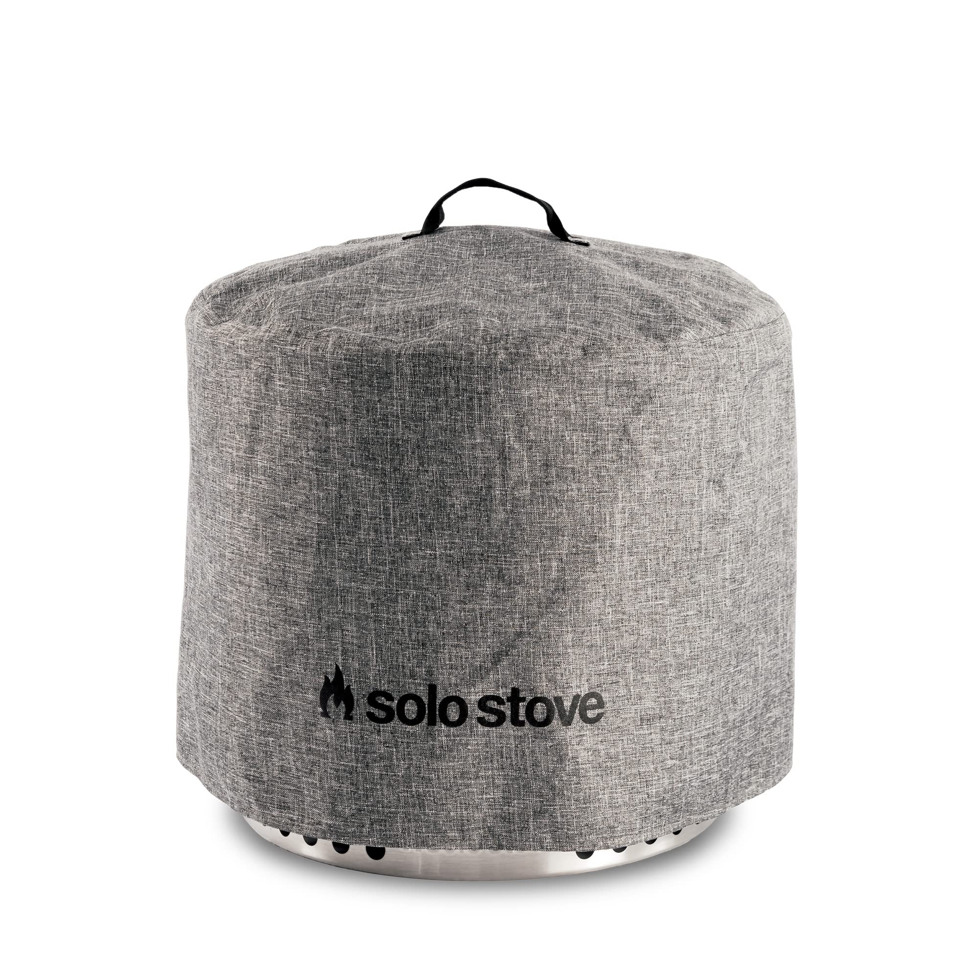 Solo Stove Bonfire Shelter - Weatherproof Round Cover for Solo Stove Bonfire Fire Pit & Accessories - Durable PVC-Coated Polyester with Aluminum Frame - All-Season Protection for Outdoor Camping, Backyard Gatherings & Patio Fire Pit Safety