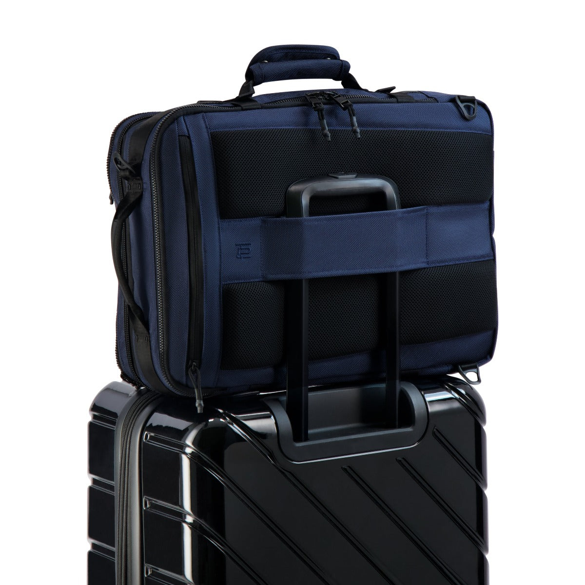 Premium Ridge Collection Cruiser Travel Backpack for Men & Women - Water-Resistant Navy Blue Carry-On Backpack - Perfect for Business Trips, Weekend Getaways & Airplane Travel