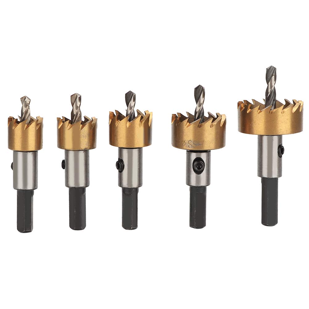High-Speed Drill Bit Saw Kit - Durable Hole Saw for Manual & Electric Drills - Perfect for Woodworking, Metal Cutting & DIY Home Projects