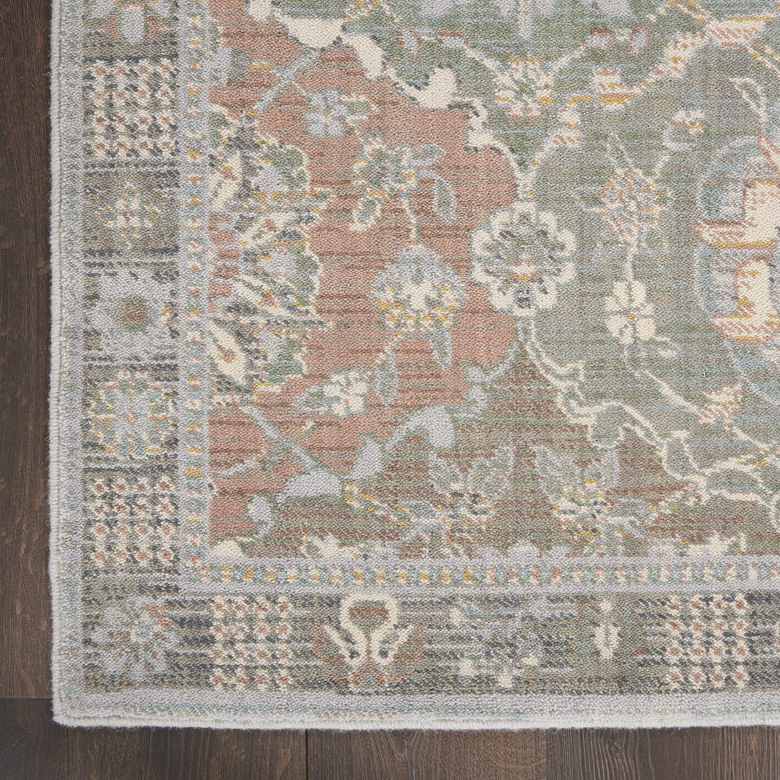 Nourison Parisa Bohemian Grey/Multi 8'6