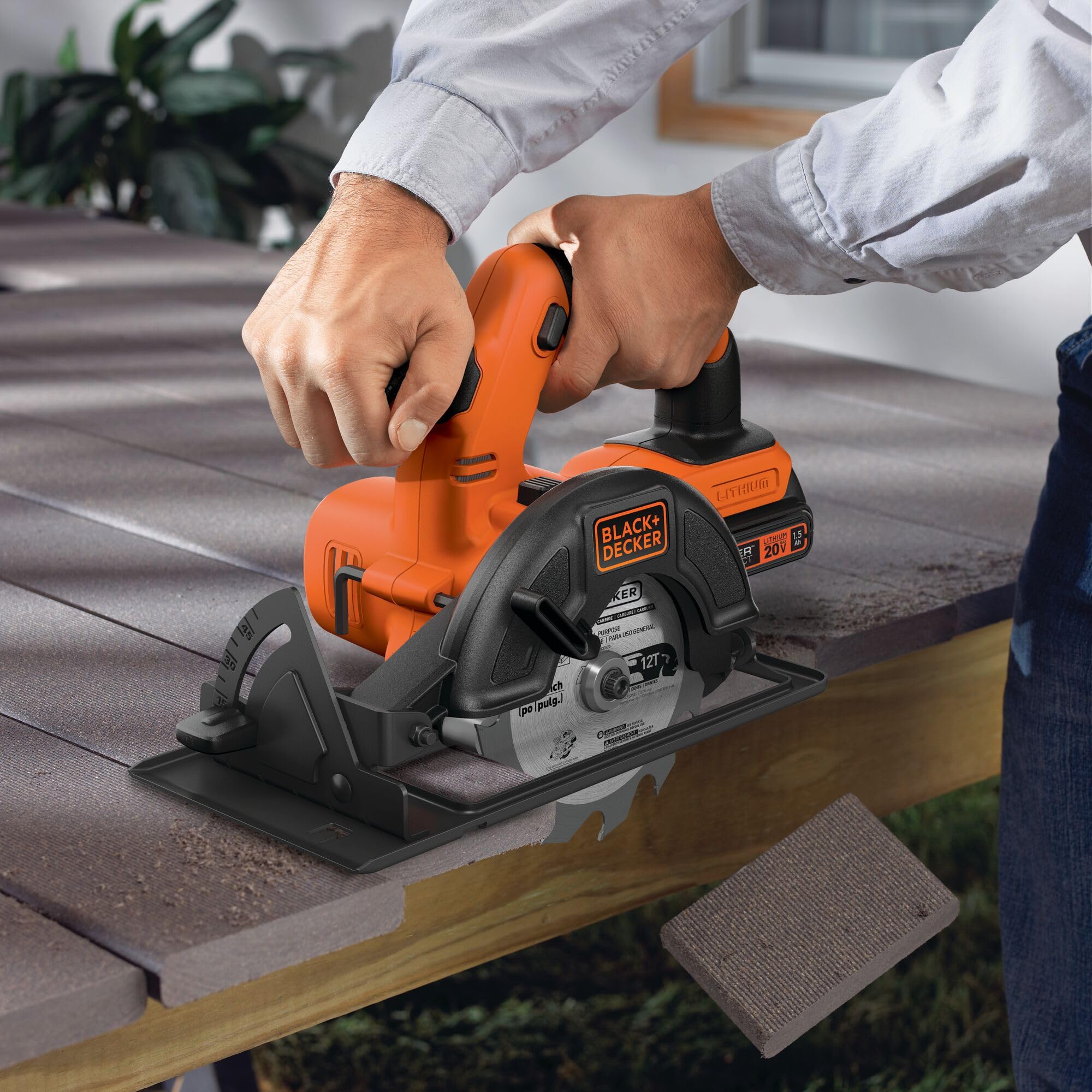 BLACK+DECKER 20V MAX Cordless Power Tool Combo Kit - 4-Tool Set with 2 Batteries & Charger (BD4KITCDCRL) for DIY Projects, Home Repairs & Woodworking