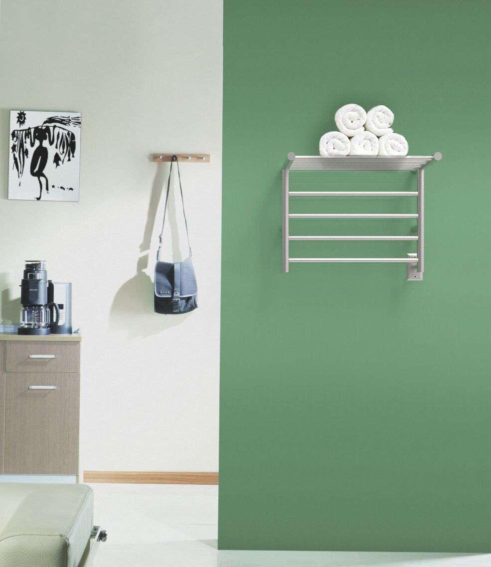 Amba Radiant Shelf Plug-in & Hardwired Towel Warmer - 23.5