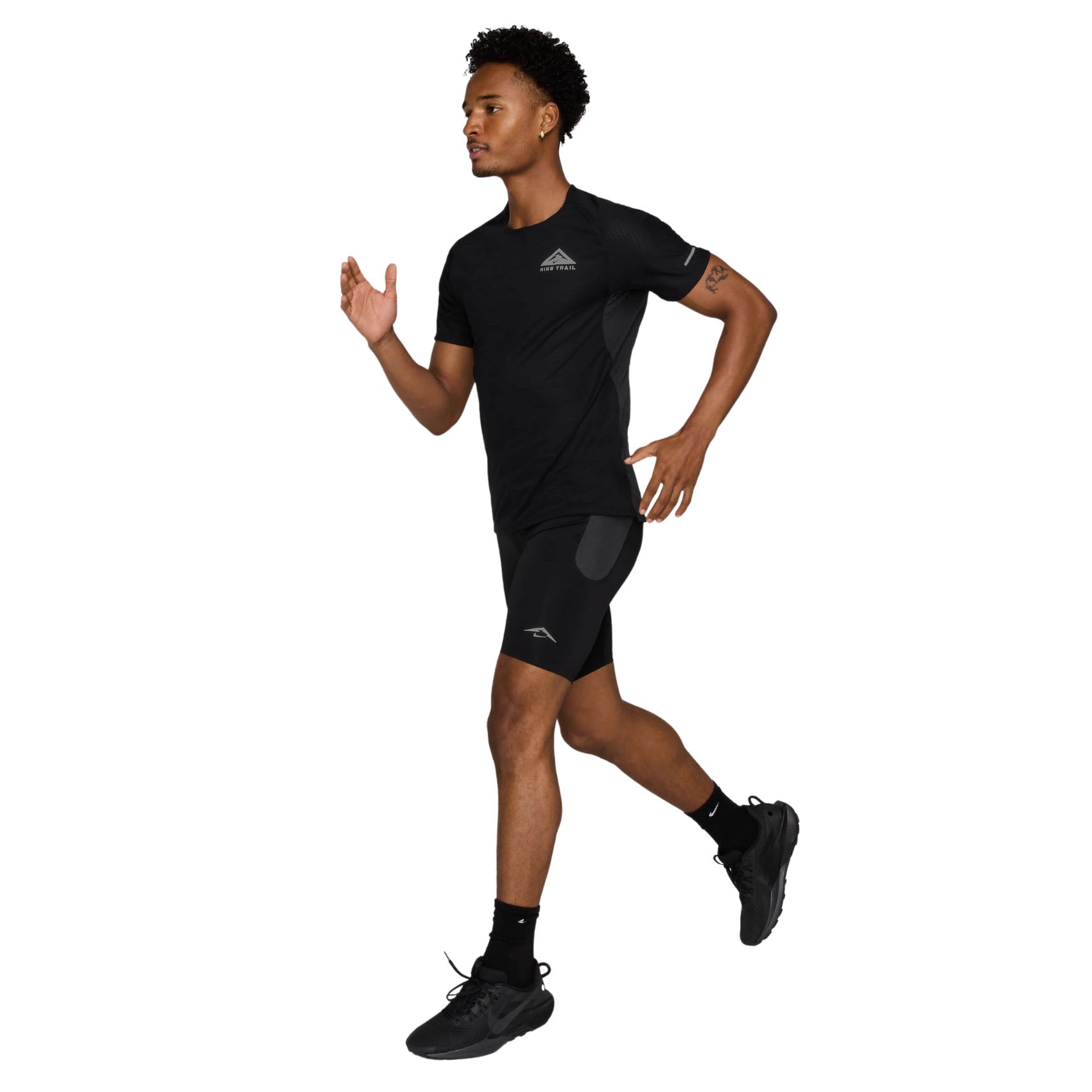 Nike Dri-FIT ADV Lava Loops Running Half Tights for Men - Moisture-Wicking Compression Shorts for Marathon Training & Gym Workouts