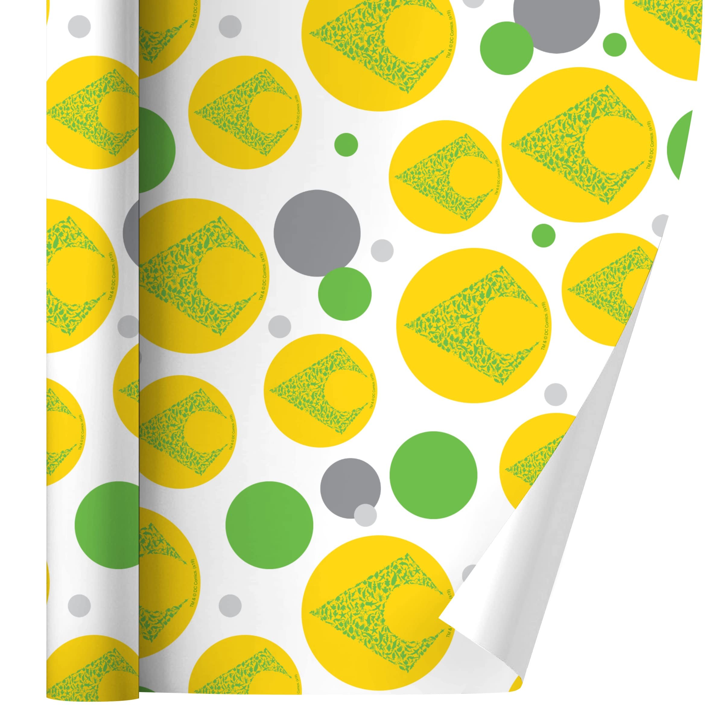 Aquaman Gift Wrap Roll - DC Comics Superhero Wrapping Paper for Birthday, Christmas & Party Presents - Perfect for Comic Fans & Collectibles