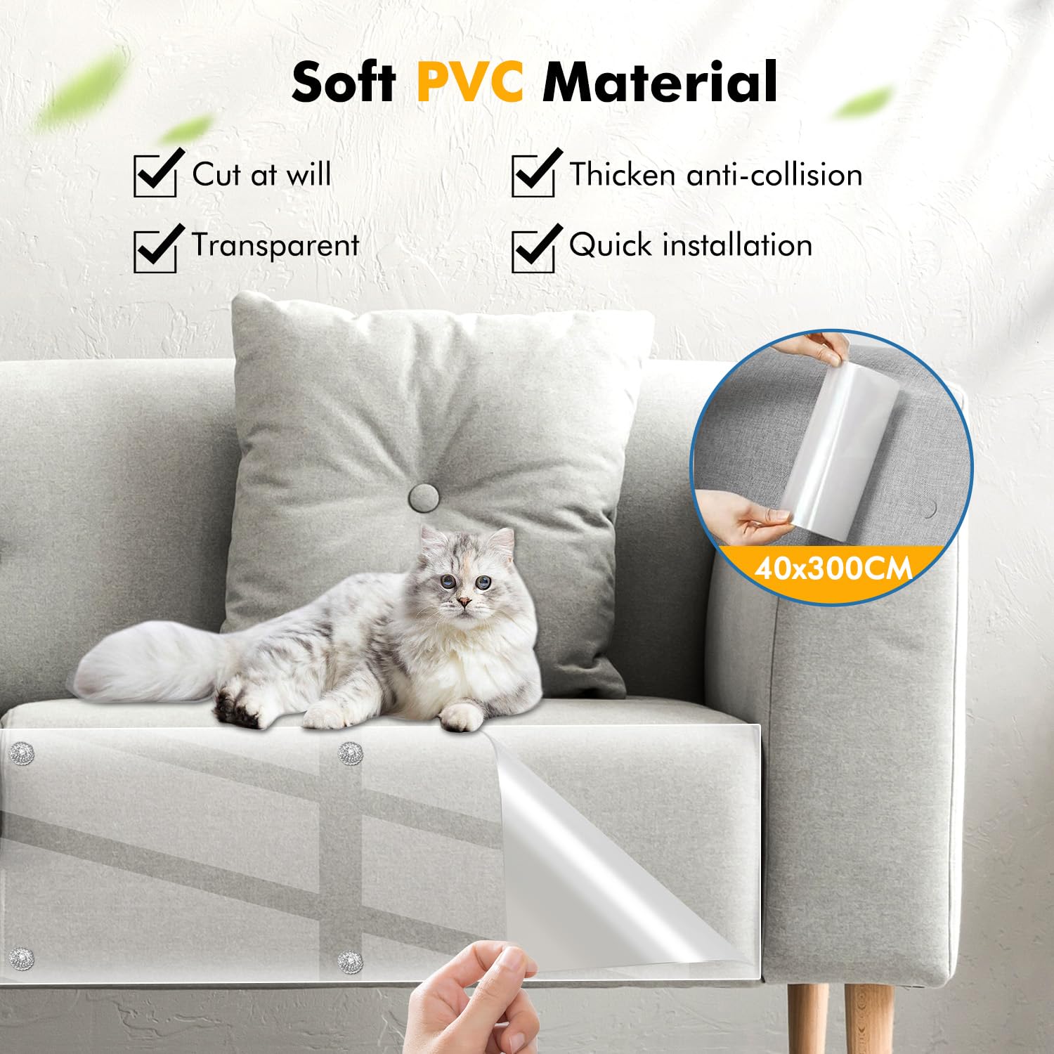 Cat Scratch Furniture Protector - 15.7