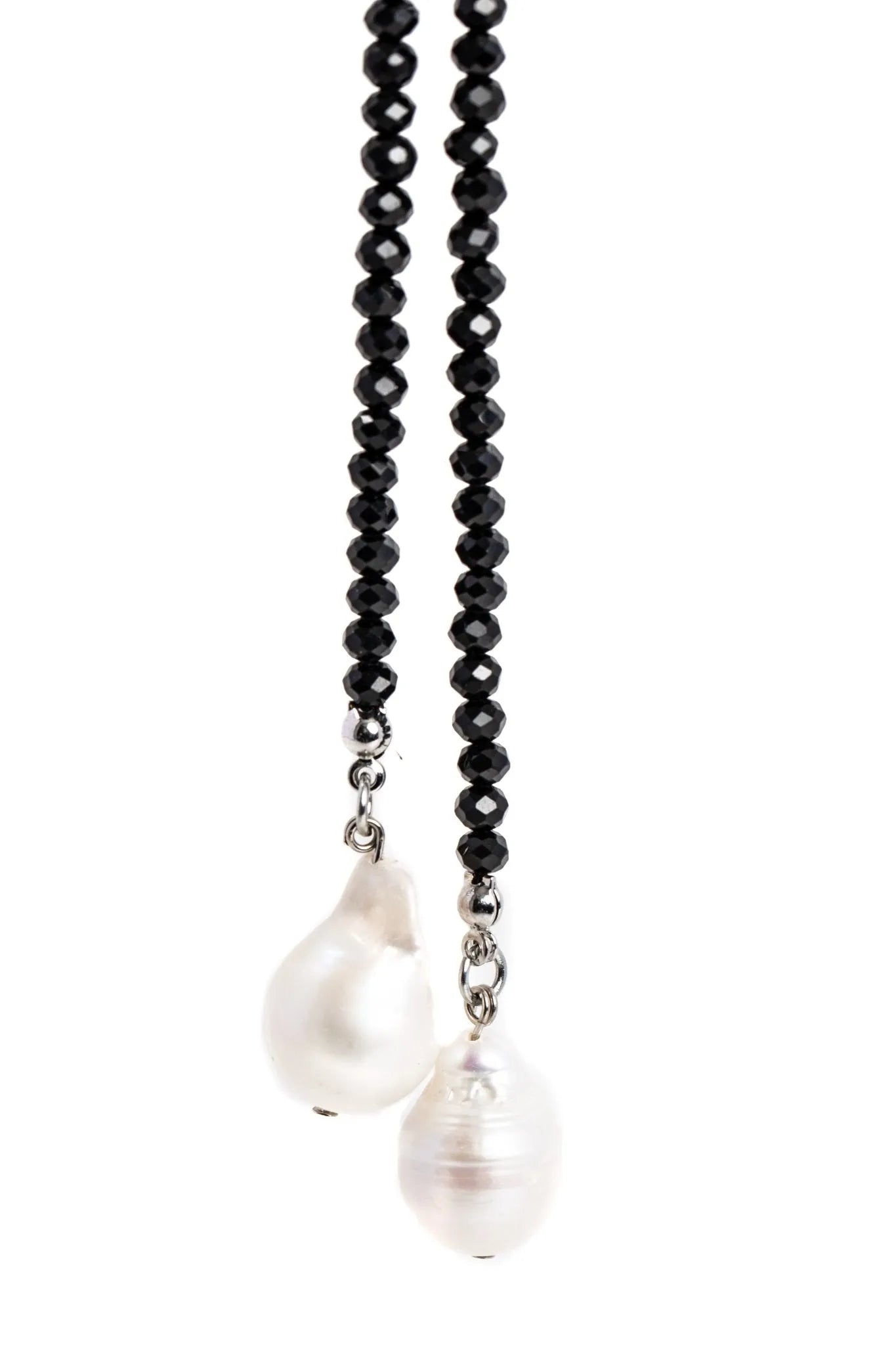 Elegant Baroque Knotted Pearl Drop Necklace for Women - Vintage Style Jewelry Gift for Bridal, Party & Special Occasions