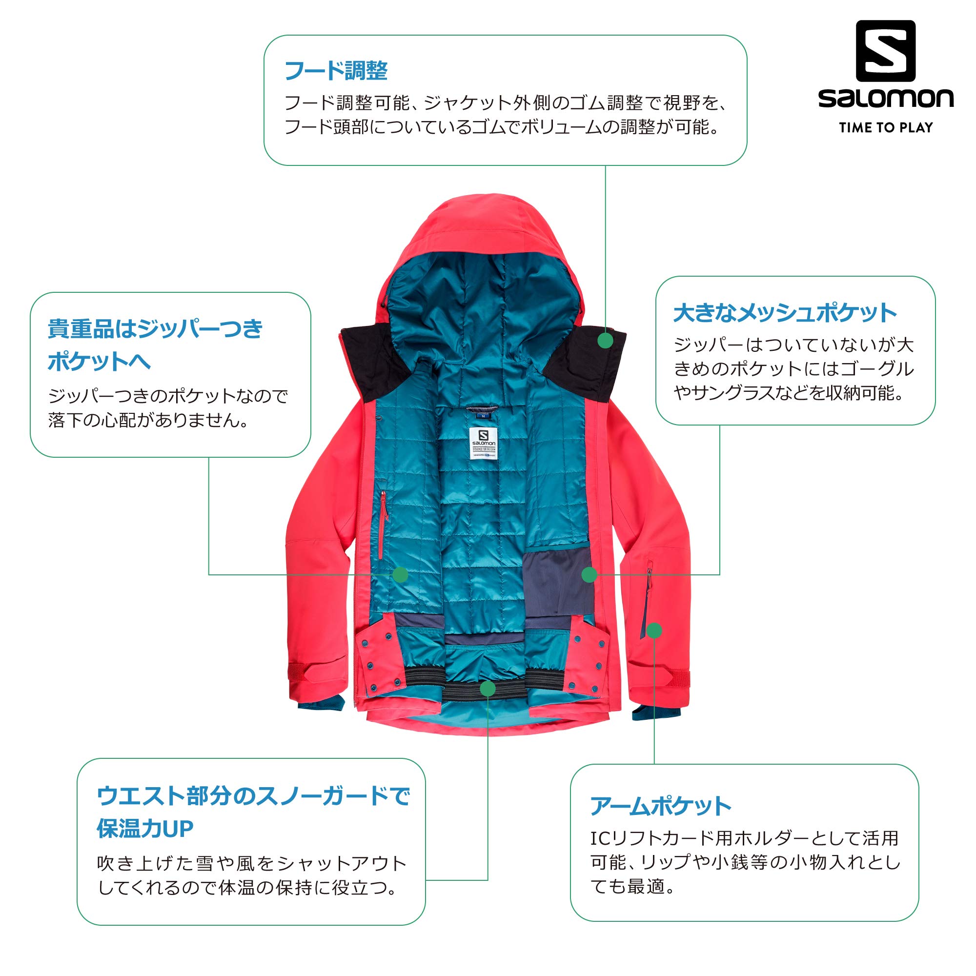 Salomon QST Guard Women's Ski Jacket - Waterproof, Windproof & Insulated Winter Jacket for Skiing, Snowboarding & Outdoor Adventures