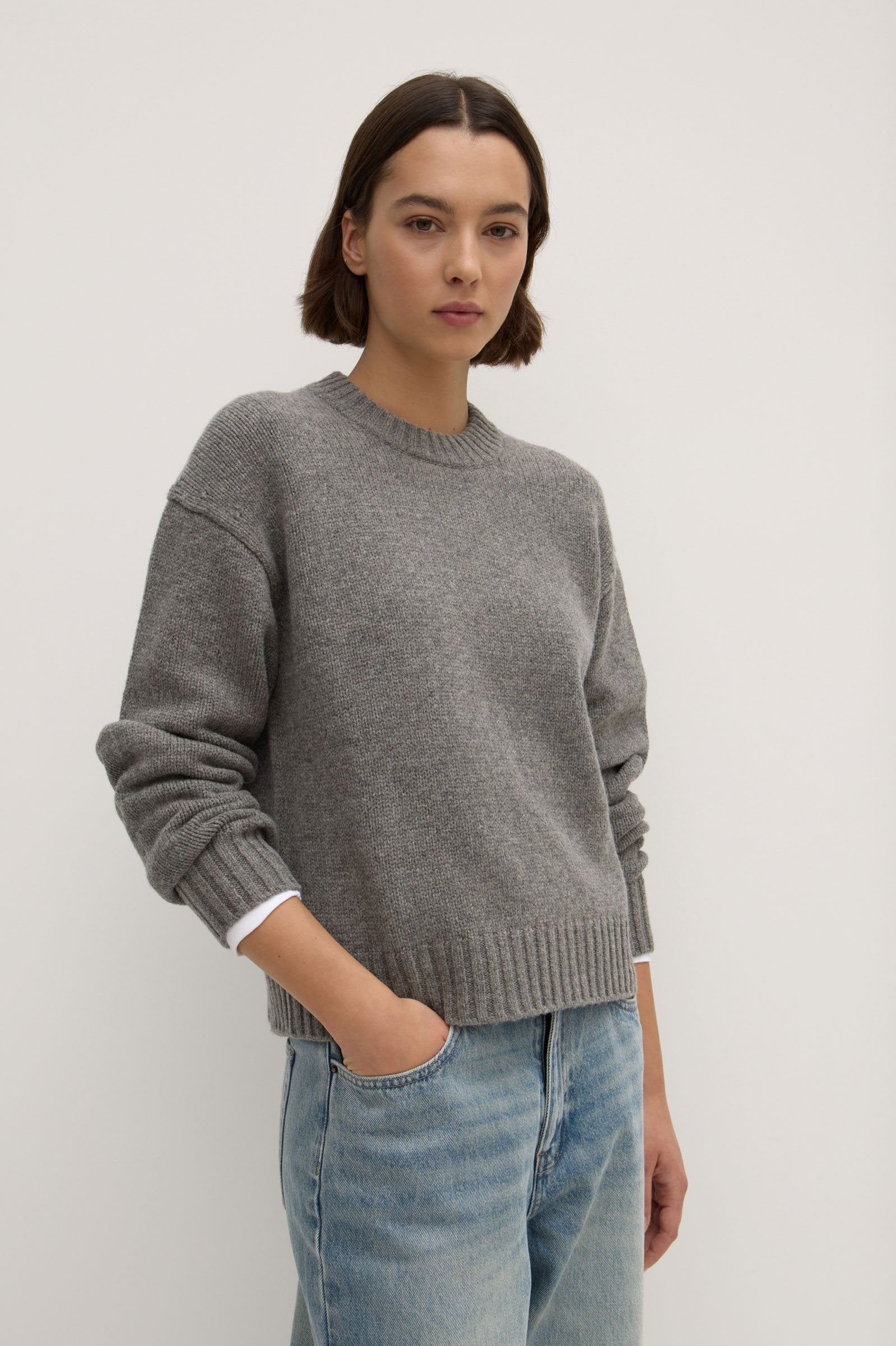 Premium Merino Wool Knit Sweater for Women - Soft & Warm Winter Pullover - Perfect for Casual Wear, Office & Outdoor Activities