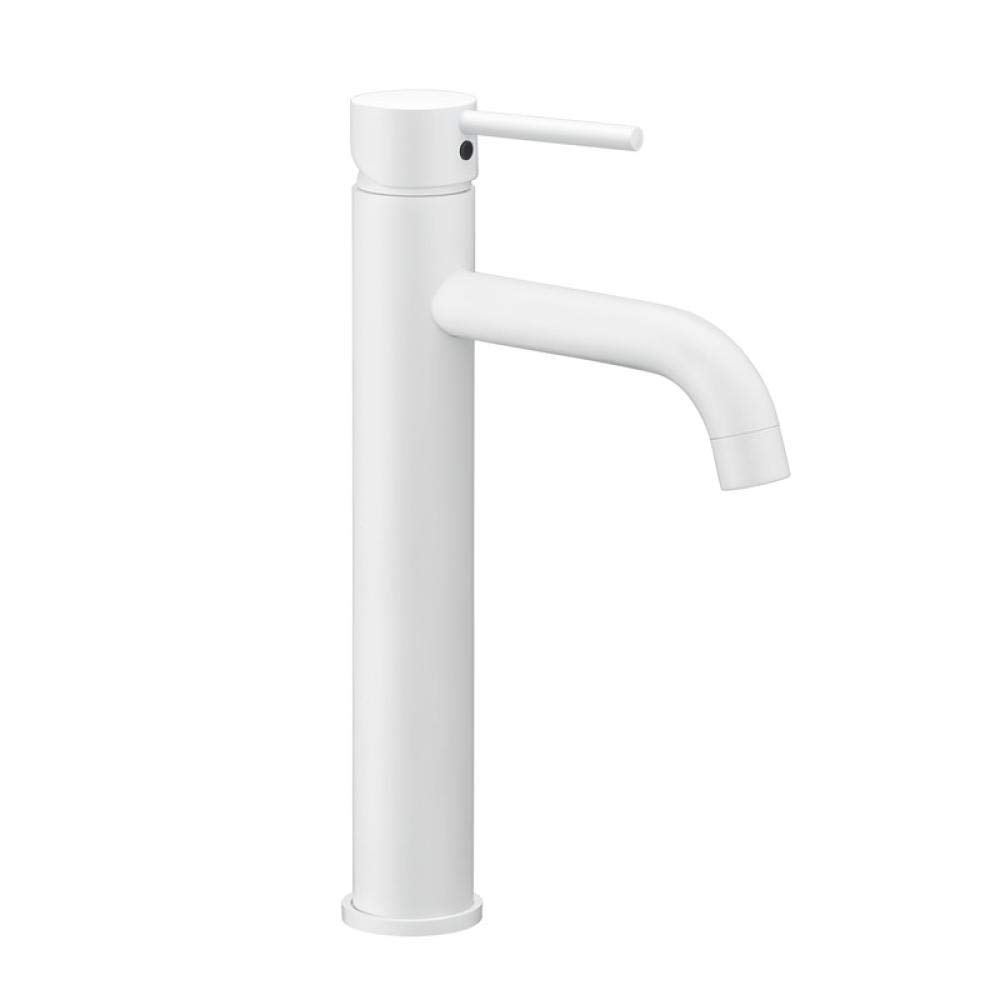 Premium Matte Black & Brushed Gold Bathroom Faucet - High Arc Vessel Sink Mixer Tap with Round Spout - Solid Brass Construction for Modern Bathroom Vanities (Perfect for Master Bathrooms & Powder Rooms)