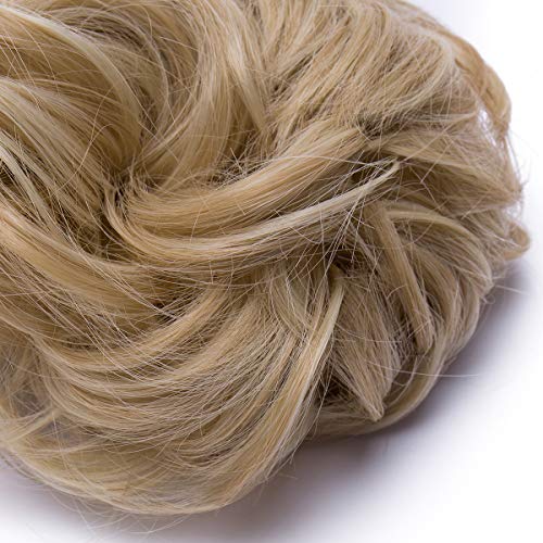 Messy Bun Hair Extension for Curly Hair - Clip-in Updo Hairpiece for Women | Perfect for Weddings, Parties & Everyday Styling
