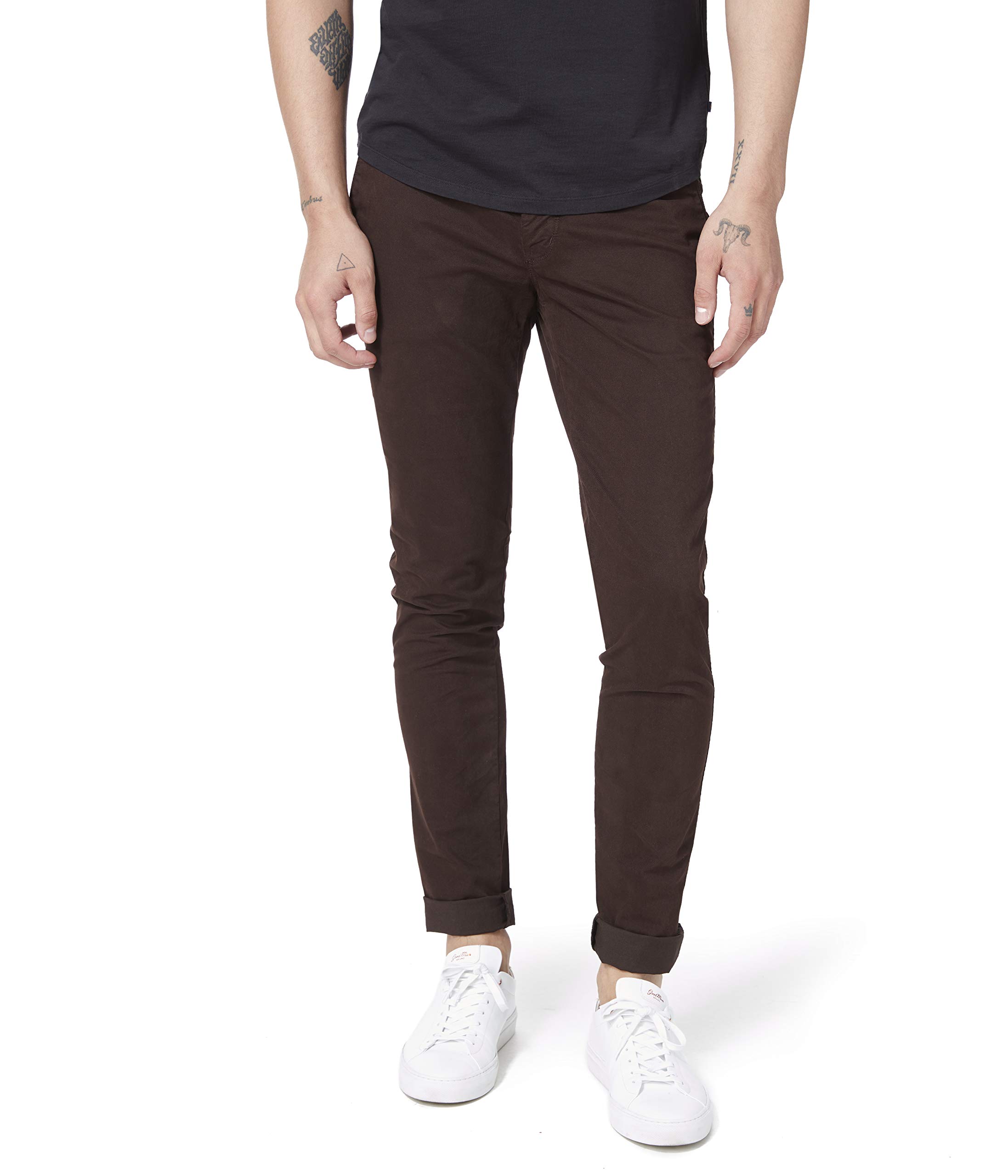 Good Man Brand Men's Pro Stretch Twill Star Cargo Chino Pants - Comfortable & Durable Workwear for Business Casual, Outdoor Adventures & Everyday Wear