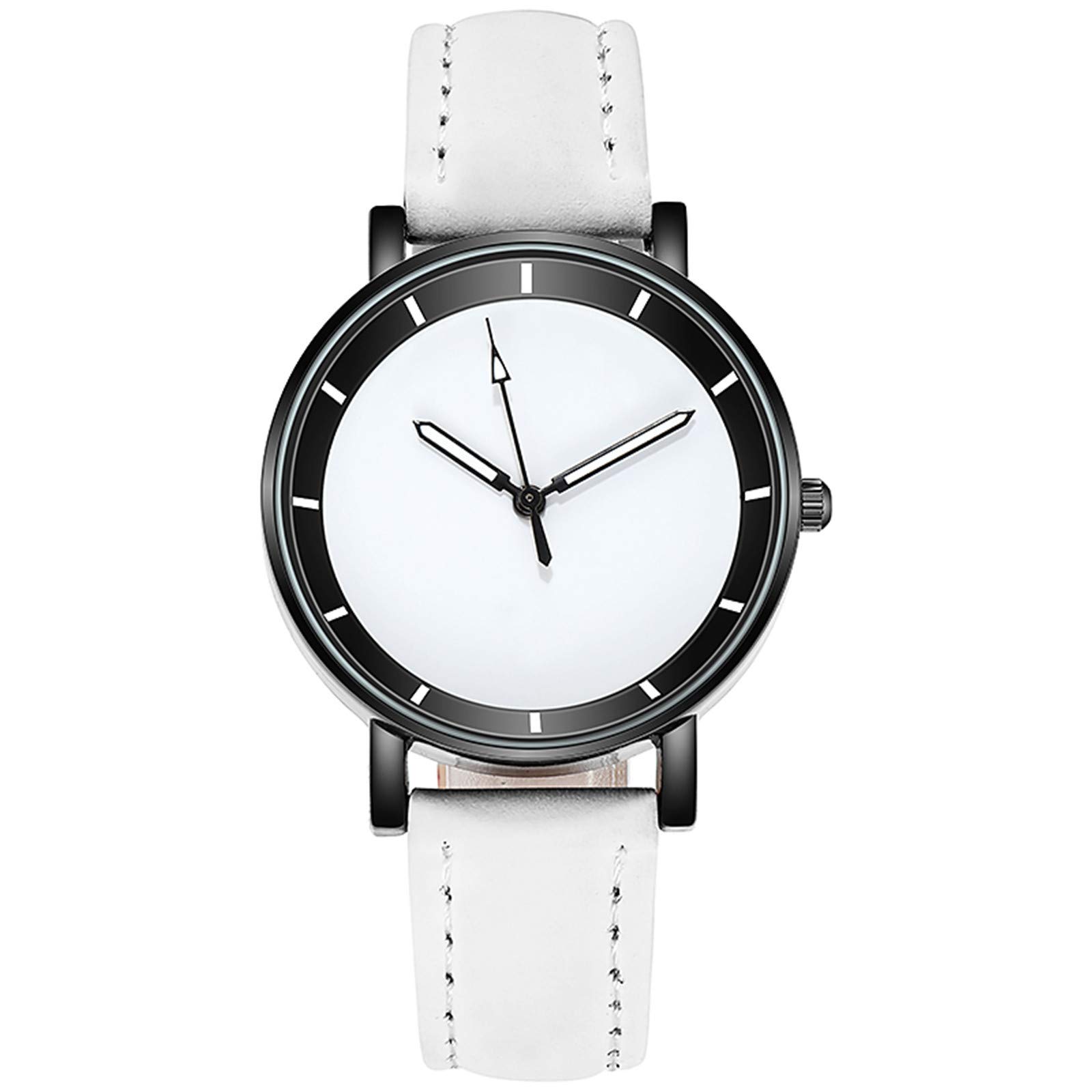 Luxury Stainless Steel Casual Dial Bracelet Watch for Women - Quartz Movement, Brown Leather Band - Perfect for Everyday Wear, Office & Special Occasions