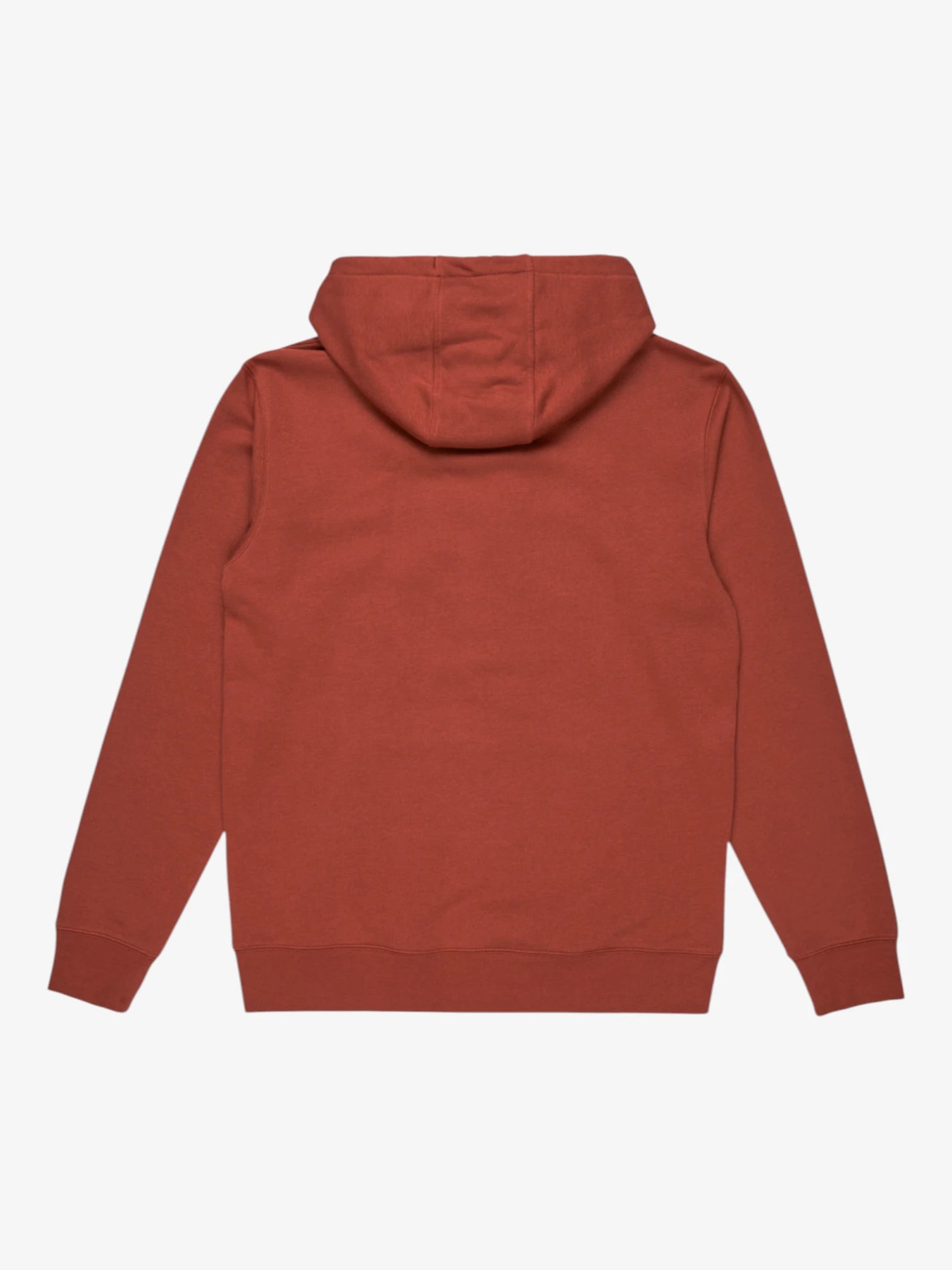 Quiksilver Men's Comp Logo Hoodie - Brick Red | Comfortable & Stylish Pullover for Casual Wear, Outdoor Activities & Street Fashion