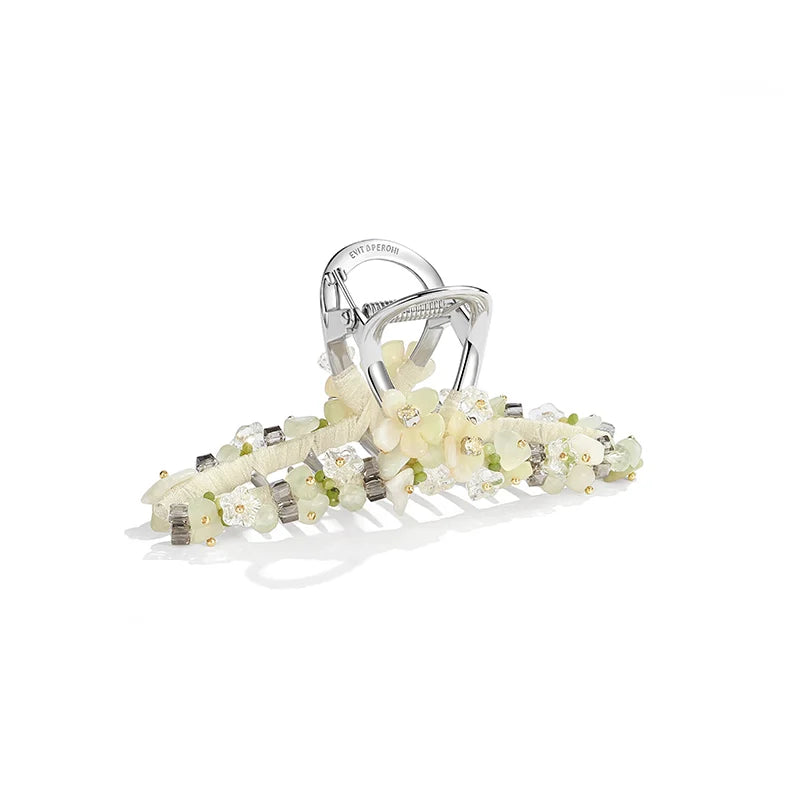Jasmine XL Hair Claw Clip - Large Strong Hair Clips for Women, Non-Slip Hair Accessories for Thick Hair - Perfect for Ponytails, Buns, and Updos