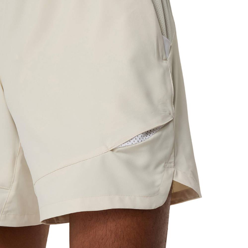 ASICS Men's Match 7 Inch Running Shorts - Lightweight Quick-Dry Athletic Shorts for Gym, Training & Casual Wear (Birch Color)