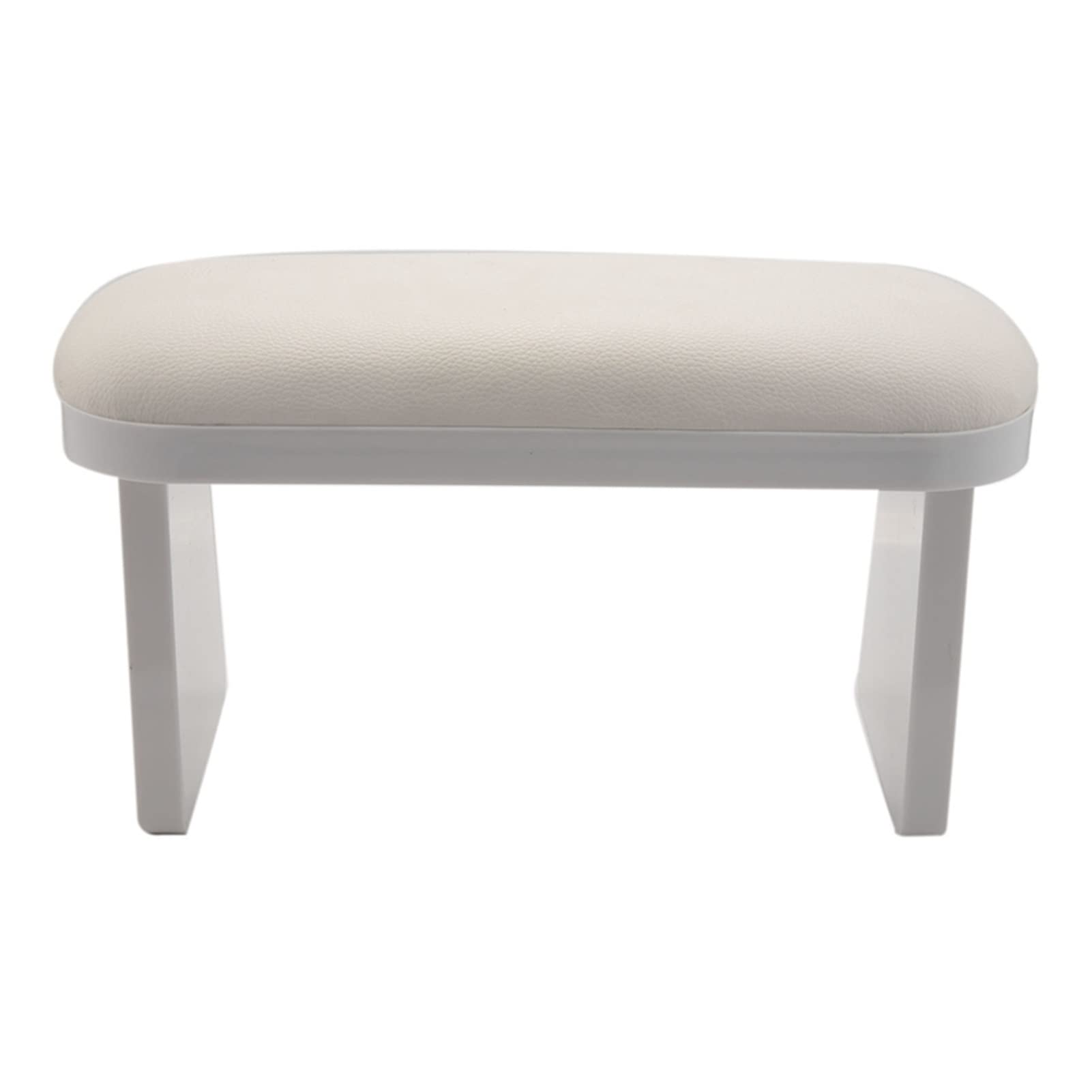 Professional Manicure Hand Pillow & Nail Arm Rest Cushion - Salon Grade Support for Wrist & Hand (White, 30x15x15cm) - Perfect for Nail Salons, Home Manicures & Spa Treatments