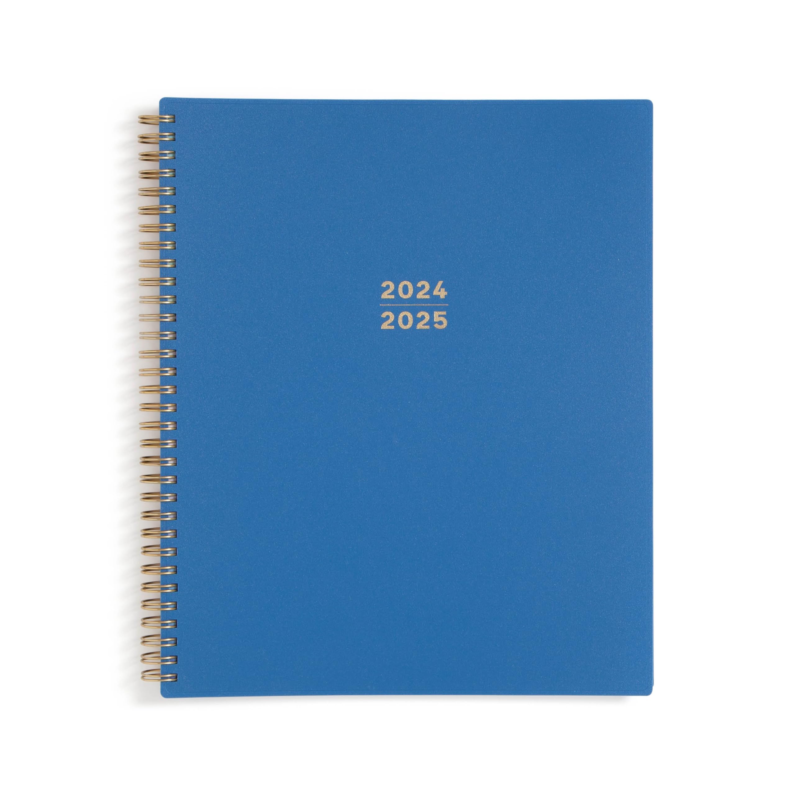 Blue Sky 17-Month Academic Planner 2024-2025 | August 2024 to December 2025 | 8.5 x 11 Inch Wirebound Organizer with Flexible Cover | Perfect for Students, Teachers & Professionals | Azure Color (150660)