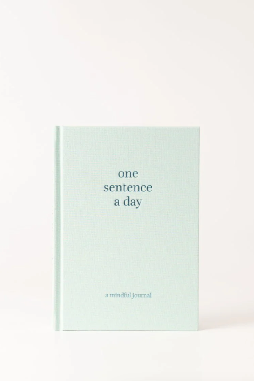 One Sentence a Day: A Mindful Journal for Daily Reflection, Gratitude & Personal Growth – Perfect for Self-Care, Stress Relief & Mental Wellness