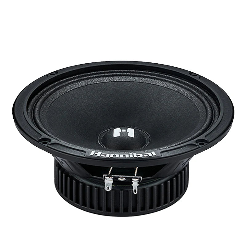 Hannibal HM 8E+ 8 Inch Mid Range Speakers (Pair) - Premium Sound Quality for Home Theater, Studio Monitoring & Live Performances