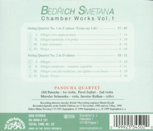 Chamber Works #1: String Quartet No.1 in E Minor - Perfect for Classical Music Lovers, Home Concerts & Professional Performances