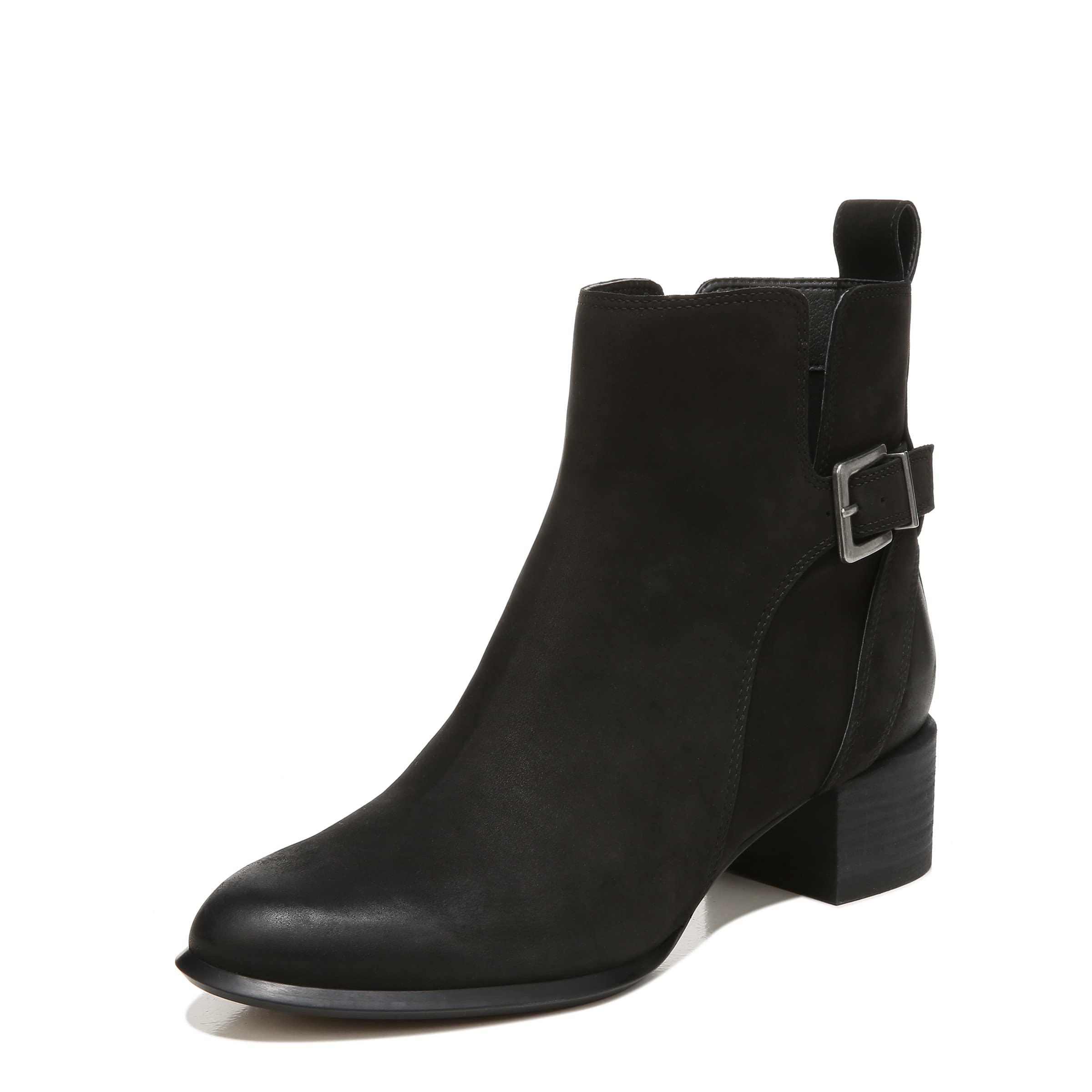 Vionic Women's Sienna Black Bootie 7.5 M US - Comfortable Ankle Boots for Walking, Work & Casual Outfits