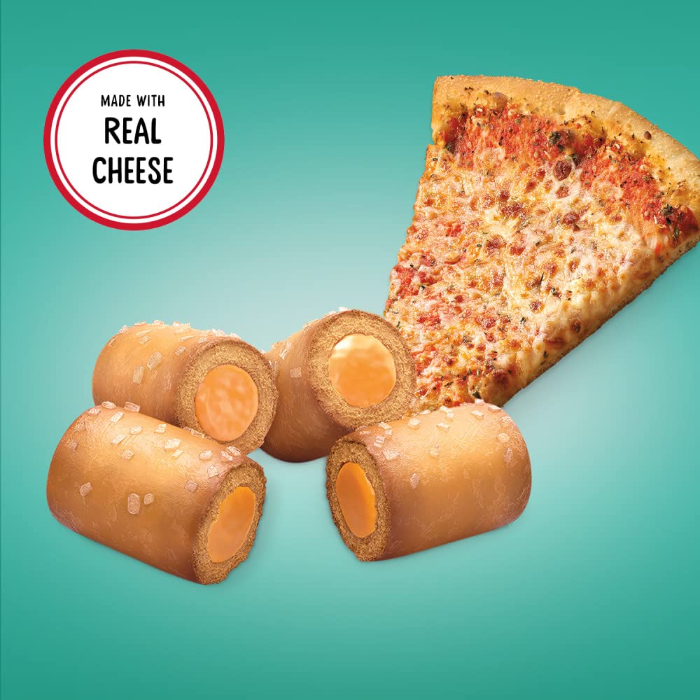 COMBOS Cheese Snacks - Baked Pizzeria Pretzel & Cheese Crackers, 6.3-Oz Bags (Pack of 12) | Bulk Snack Box for Office, School & Road Trips