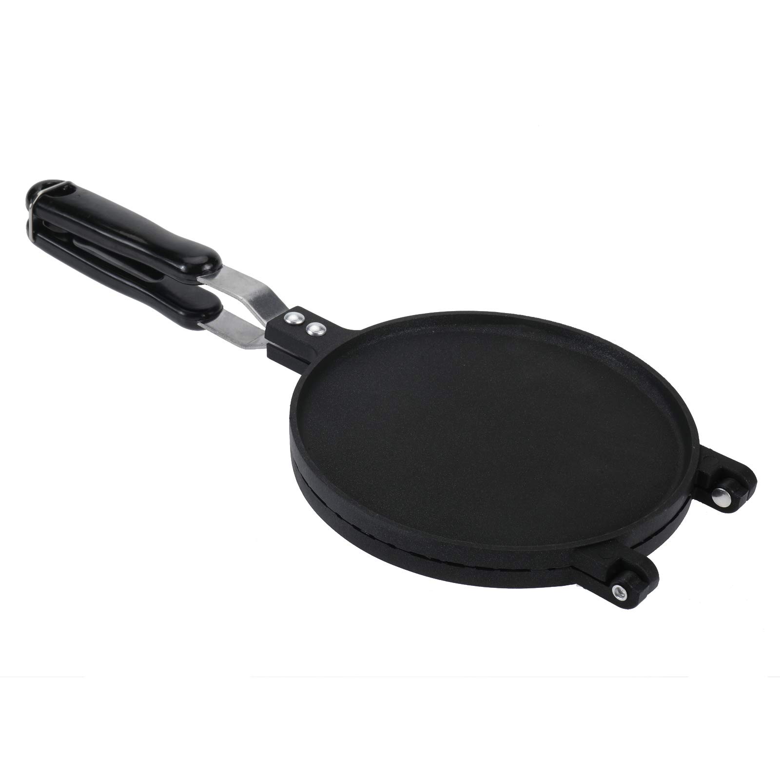 6.7 Inch Non-Stick Waffle Cone Maker - Double Sided Pancake & Egg Roll Iron - Perfect for Homemade Ice Cream Cones, Breakfast Crepes, and Dessert Snacks