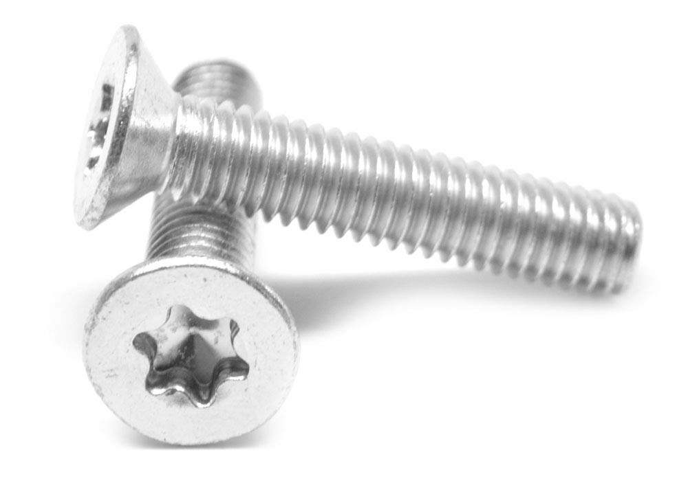 M8 x 1.25 x 30mm Coarse Thread ISO 14581 Machine Screws - 6 Lobe Flat Head Stainless Steel 18-8 (Pack of 250) - Perfect for Automotive, Machinery & DIY Projects