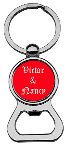 Round Bottle Opener Red