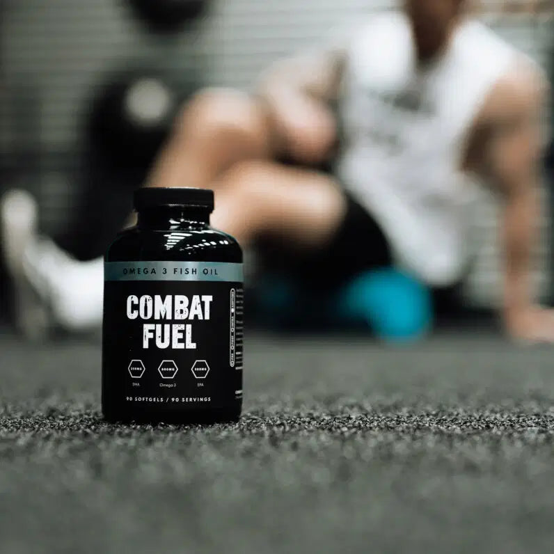 Combat Fuel Omega 3 Fish Oil Supplement - 90 Softgels for Heart, Brain & Joint Health - Supports Immune System & Healthy Lifestyle