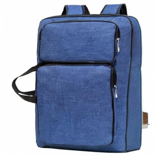 ITODA A3 Art Portfolio Carry Case Bag - Artist Drawing Board Storage Tote for Sketch Easel Paper, Palette, Brushes & Pencils | Portable Handheld Shoulder Box for Painting Supplies | Perfect for Art Classes, Studio Work & Outdoor Sketching